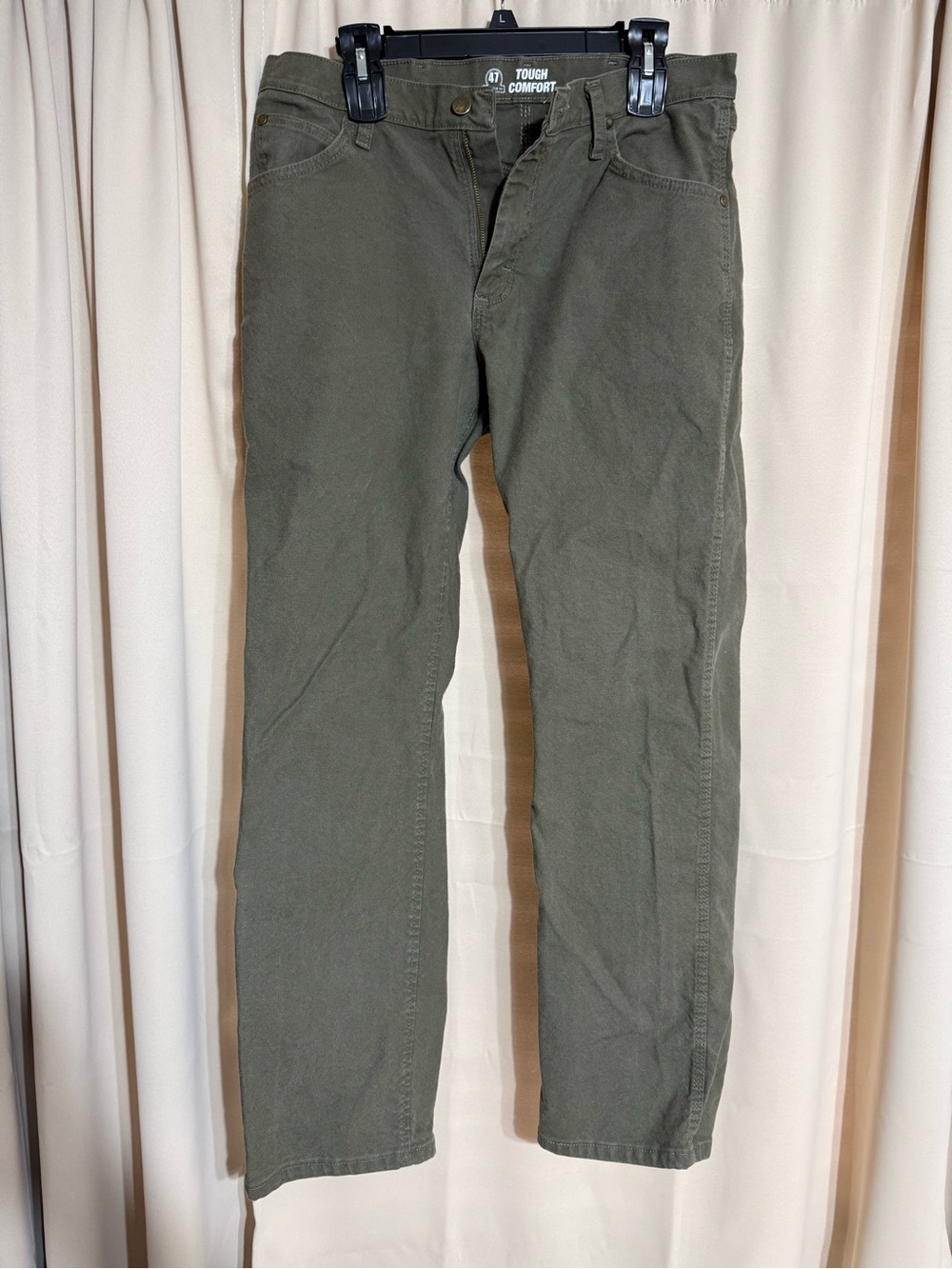 Wrangler Olive Green tough comfort pants